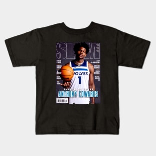 Slam - Anthony Edwards Jump Kids T-Shirt